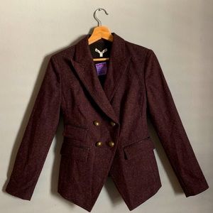 NWT Rebecca Minkoff dark purple/brown jacket
